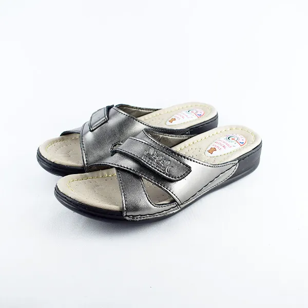 Sandale medicale Confort pour femme 500 gris nickel................. miniature